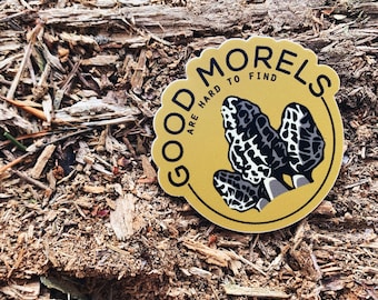 Morel Mushroom Hunters Sticker