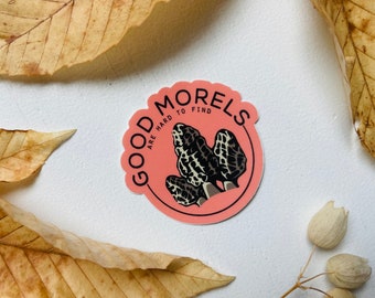 Morel Mushroom Hunters Sticker