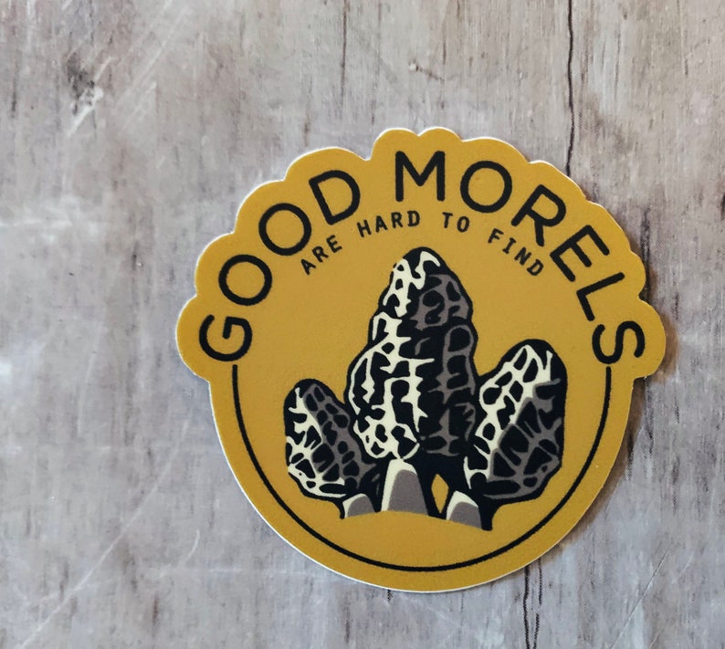 Morel Mushroom Hunters Sticker image 3