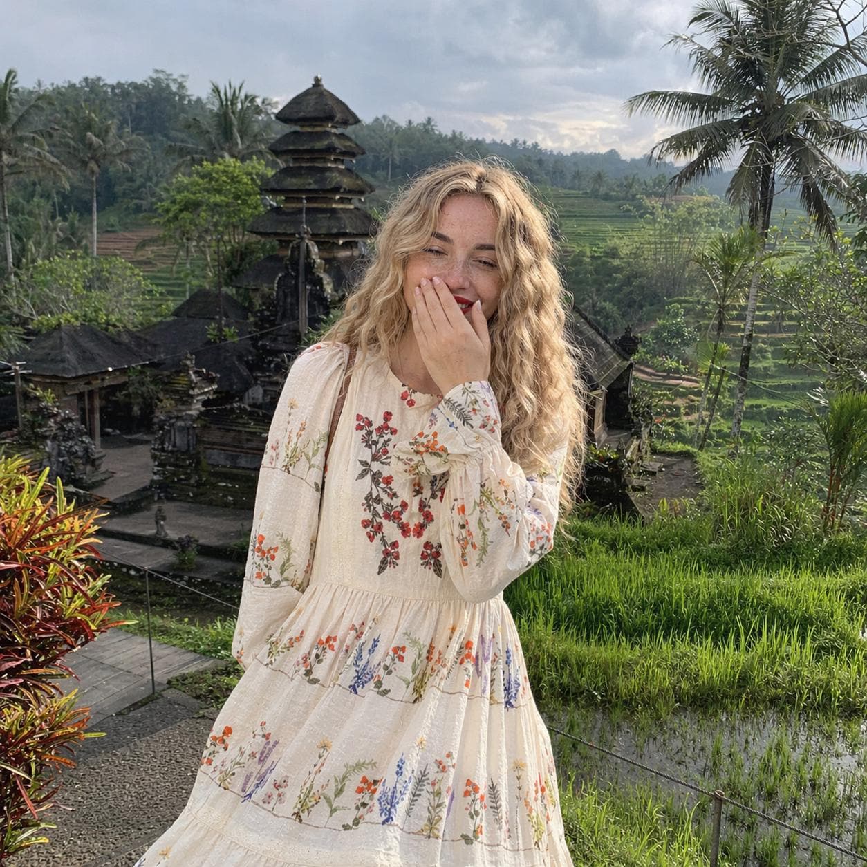 Embroidered White Boho Dress - Etsy
