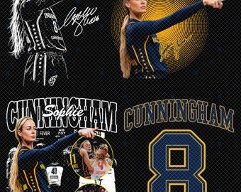 File PNG di Sophie Cunningham con il dito puntato (download digitale)