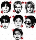 BTS Arirang, World Tour Bangtan Merch 2026 For Baby Tee shirt, Face ARMY Png File (Digital Download)