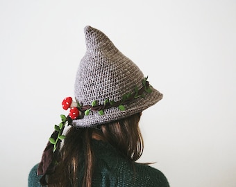 Briar Witch Hat // Forest Witch // Amanita Mushroom Hat // Cottagecore