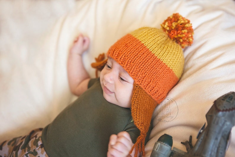 Cunning Hero beanie newborn to child size image 5