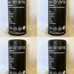 PACK OF4 MUDWTR Original Mushroom Coffee Alternative | 2,240mg USA Grown & 30 Servings
