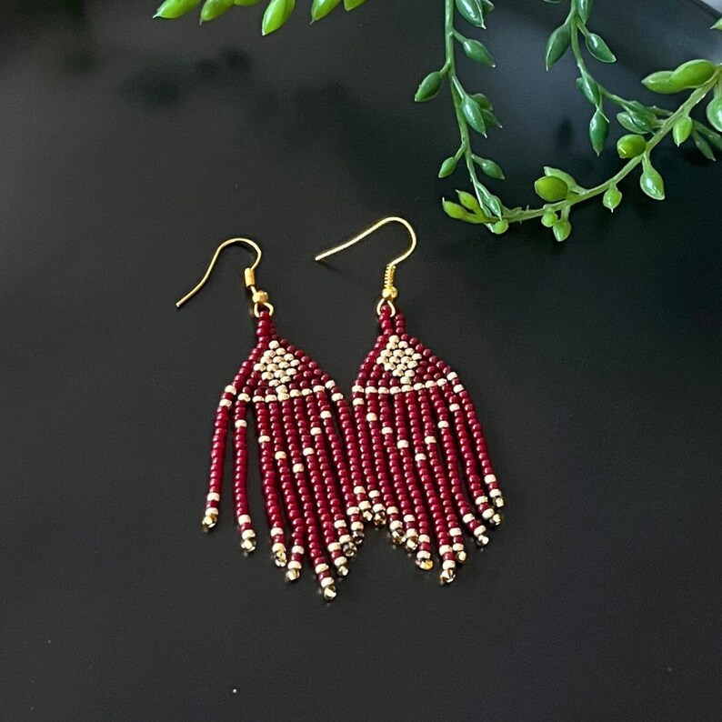 Trendy Seed Beads Earrings