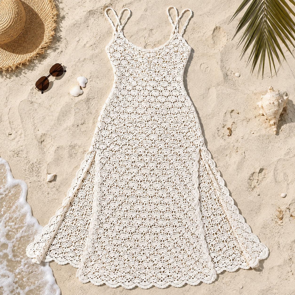 Crochet Spaghetti Strap Dress Patterns
