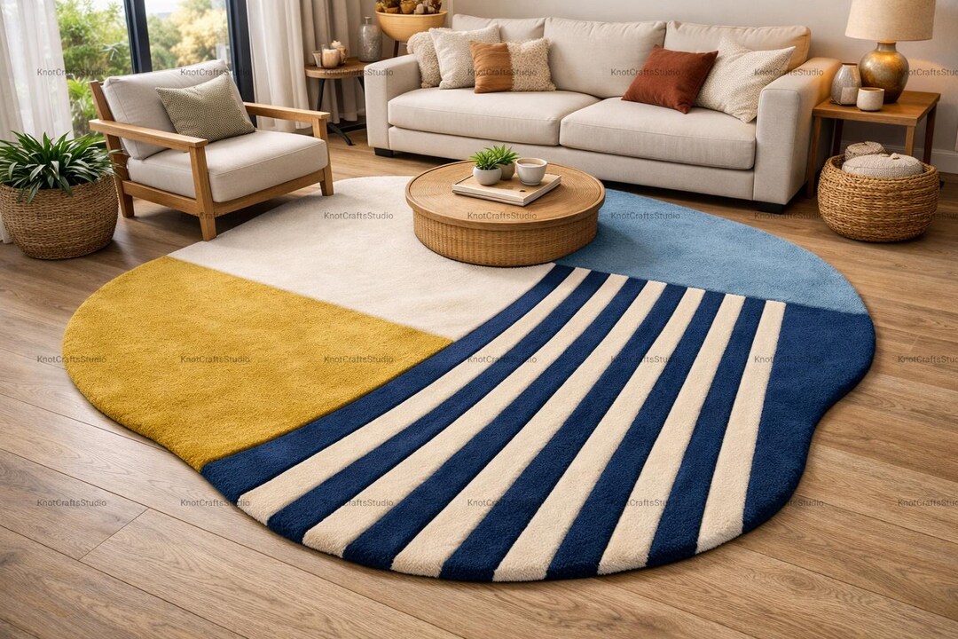 Food Shaped Rug Fried Egg Rug, 3D Hand Tufted Food Shaped Area Rug, Fun Breakfast Decor ...