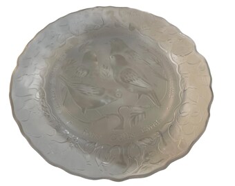 Imperial Glass Company's "Twelve Days of Christmas" Plate