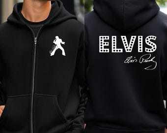 Elvis Presley Full Zip Hoodie