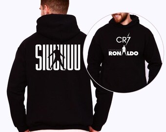 Cristiano Ronaldo CR7 Hoodie, Unisex Football Fan Apparel