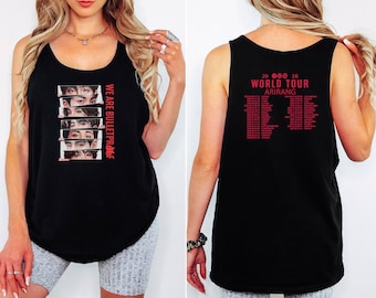 BTS Arirang World Tour 2026 Tank Top, K-Pop Concert Merch