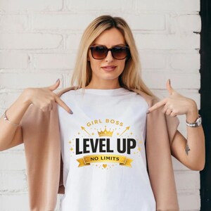 Level Up Tee | Gamer Video Game Controller Retro Arcade