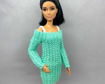 11.5 Inch Fashion Doll Tunic Knitting Pattern (PDF Download)