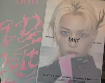 Álbum completo de Stray Kids DO IT Felix (abierto) (oficial)