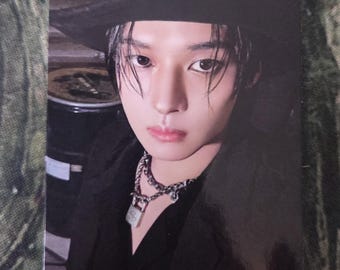 Stray Kids DO IT Lee Weiß Fotokarte (offiziell)