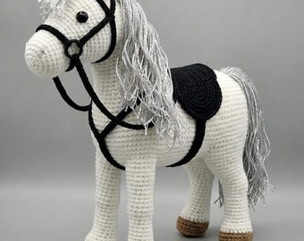 Amigurumi Pferd Häkelanleitung | Plüschpony PDF (Englisch & Russisch)
