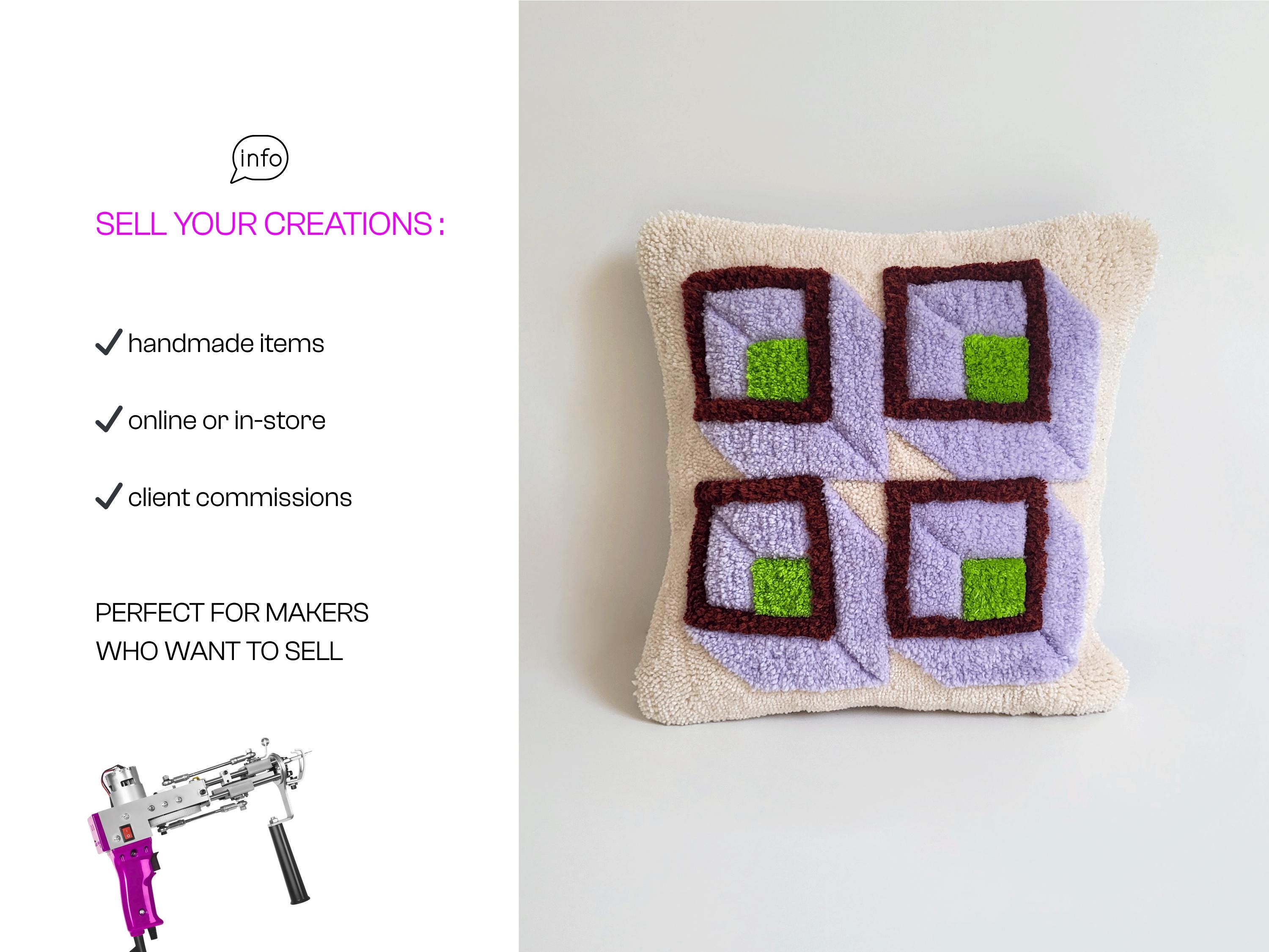 Tufting Machine Pattern Commercial License – Tufting Pattern (single Design) – Sell Your ...