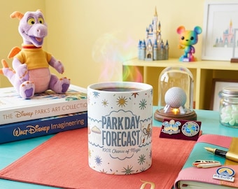Park Day Forecast Mug - 11oz or 15oz Disney Inspired Coffee Mug - 100% Chance of Magic Cup - Theme Park Vacation Reveal Gift