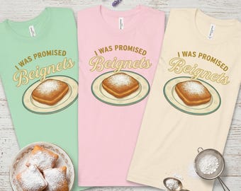 Beignet Shirt – Vintage New Orleans Foodie Apparel
