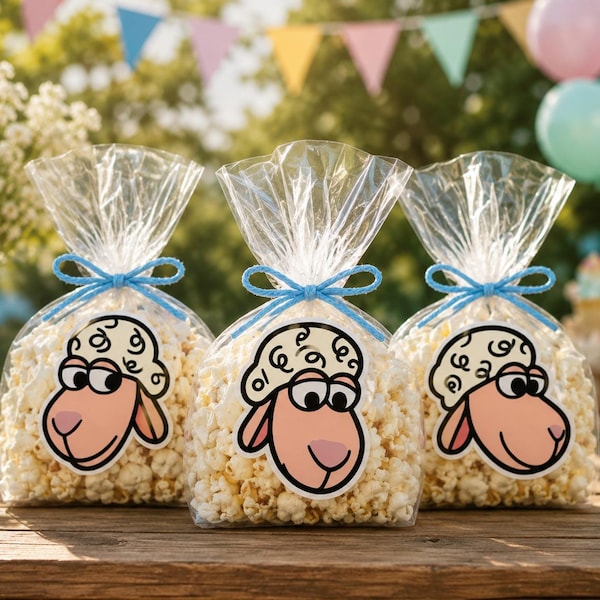 Jouets de cinéma Moutons Popcorn - 3 Moutons - Cadeaux de fête - À imprimer