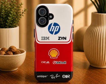 Scuderia Ferarri Phone Case F1 Team Cover for iPhone 17 Pro, 16, 15, 14, 13, 12 Samsung S25, S24, S23, S22, A16, A26, Pixel 10, 9 Pro, 8, 7