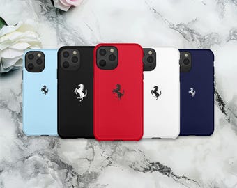 Funda Ferrari para iPhone 17Pro, 16, 15, 14, 13 y 12, Samsung S25, S24, S23, S22, A16, A26, Pixel 10, 9Pro, 8 y 7