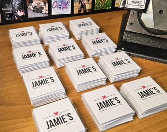 Business/logo photo magnet: Custom magnet 2.5x2.5"