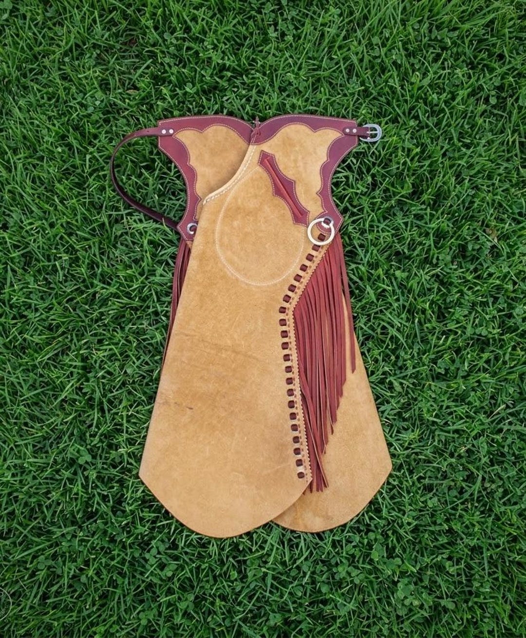 Step In Chaps Hand Buck-stitch Arizona Bell Step-in Chaps, Arizona Bells, Custom ...