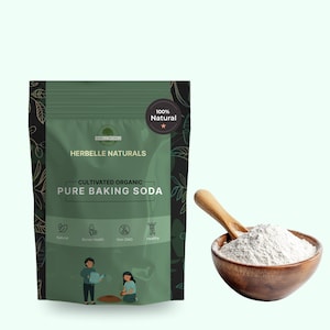 Czysta soda oczyszczona | Naturalny składnik czyszczący | Pieczenie | Dezodoryzacja | Domowy domowy produkt DIY | Wodorowęglan sodu