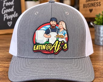 Custom Hat Patches for Teams Clubs Events, Personalized Logo Patches for Caps Trucker Hats