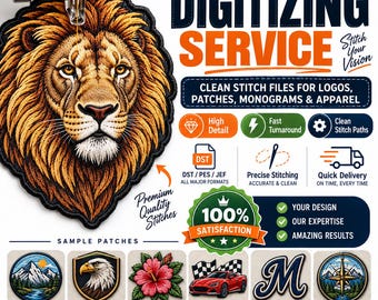 Custom Logo Patch, Personalized Business Logo Patch for Hats, Jackets and Uniforms