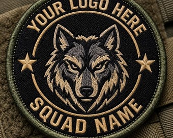 Military Patches Custom, Personalized Morale Patch, Name Patch for Uniform, Hat or Backpack, Unique Military Gift