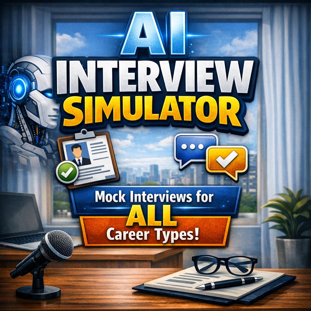 AI Interview Simulator Mini‑app | Job Interview Practice Tool ...
