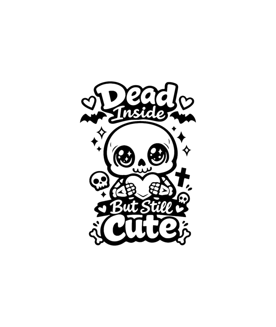 Dark Humor Svg Bundle | Funny Skeleton Svg Designs | Goth Quotes Svg ...