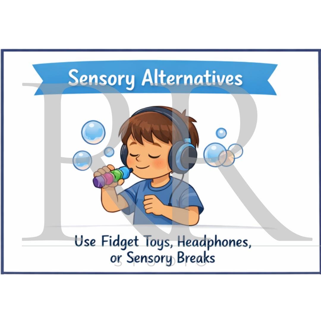 Aba Functions Spring ABA Functions of Behavior Visual | Autism Classroom Poster (digital ...