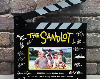 The Sandlot Autographed Signed Facsimile Clap Board Prop - Iconic Baseball Coming-of-Age Movie Memorabilia Decor