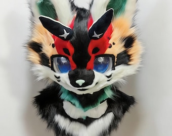 Fursuit Head, Cosplay Fursuit,Christmas Furry Gifts,Cute Fursuit,Cheap Furry Head,Cute Animal Cosplay Costume,Halloween Party,Kigurumi Mask