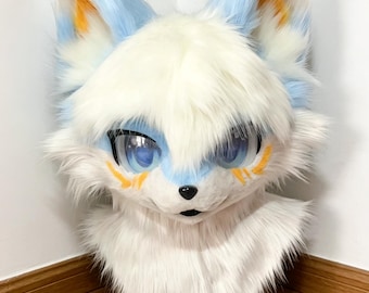 Fursuit Head, Cosplay Fursuit,Christmas Furry Gifts,Cute Fursuit,Cheap Furry Head,Cute Animal Cosplay Costume,Halloween Party,Kigurumi Mask