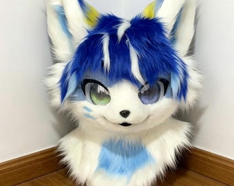Fursuit Head Custom Kenomo Cosplay Fursuit, Fursuit Accessories , Furry Ears, Fantasy Creature, Christmas Furry Gifts,Halloween Party