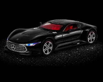 Scale 1/18 MERCEDES SLS AMG - Maisto Premier Edition, Die Cast