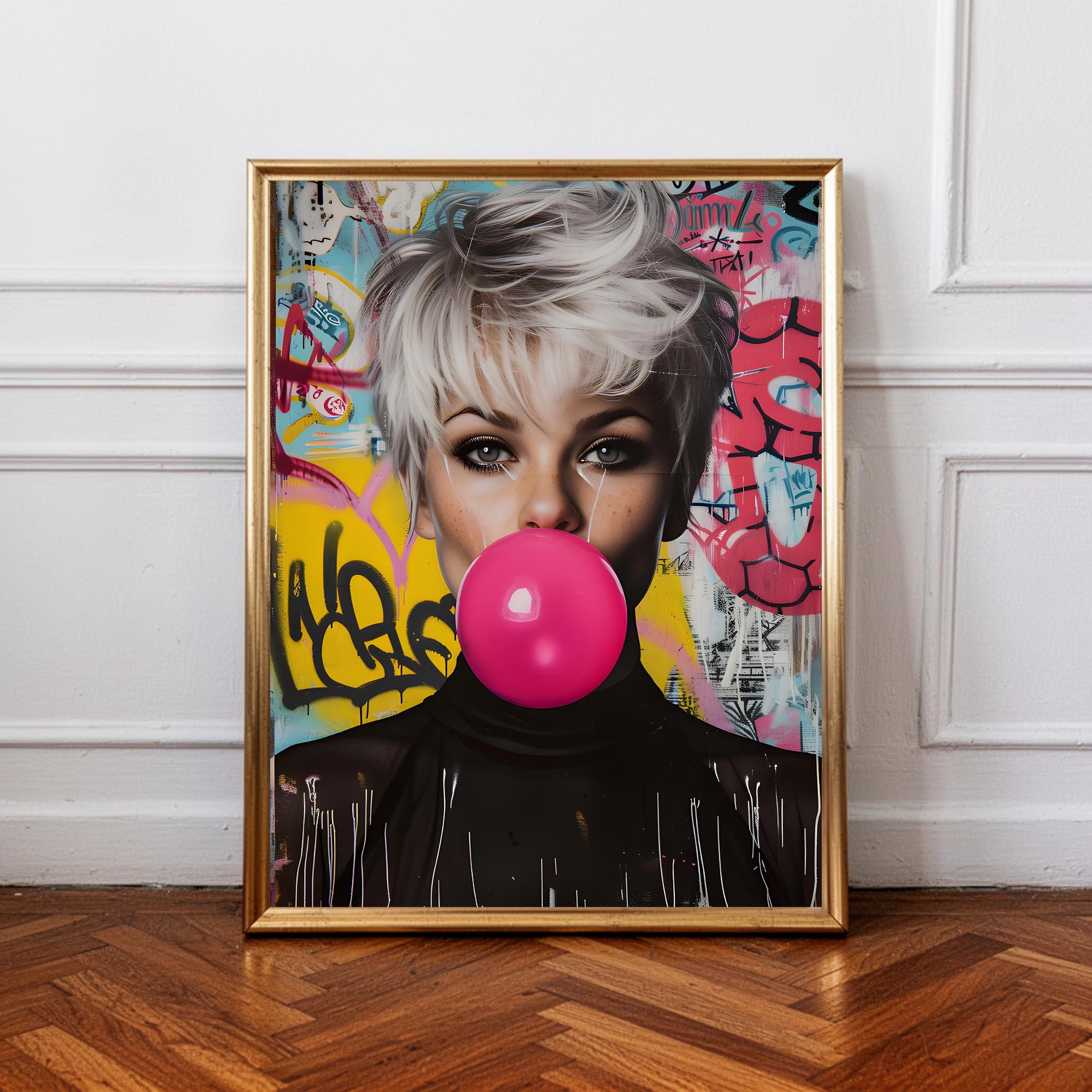 Bubble Gum Graffiti - Etsy