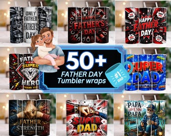 Fathers Day Tumbler Wrap Bundle PNG, Dad Tumbler Wrap, Superhero Dad PNG, Father Sublimation Designs, Best Dad Ever,20oz Father Tumbler Wrap