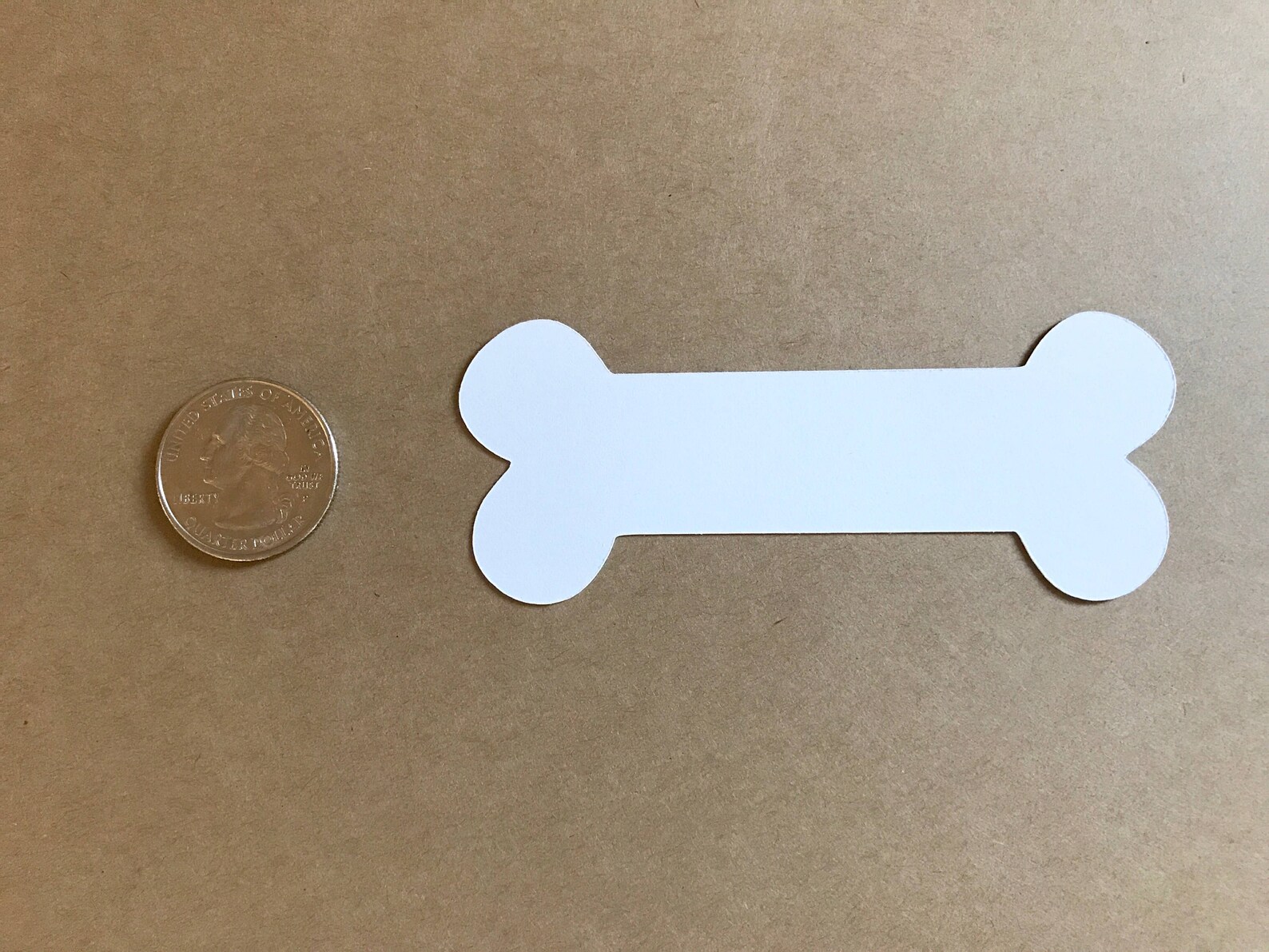 30 Dog Bone Die Cuts Dog Bone Cut Outs 3 3/4 Etsy