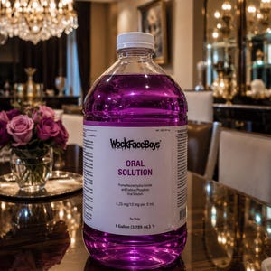 Inactive drank movie prop liquid Quagen Cosette wockhardt 8oz 16oz 2L