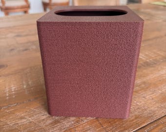 Överdrag till näsduksask - Rosenträ Brun Träfiber