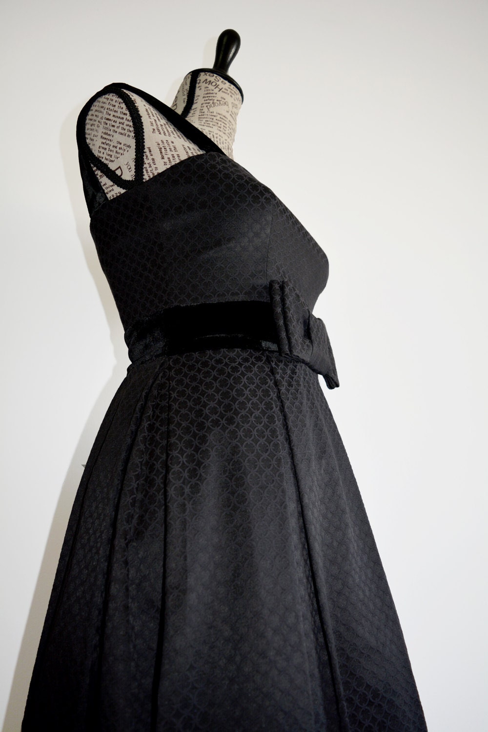 Audrey Hepburn Dress Vintage Elegant Dress Little black | Etsy