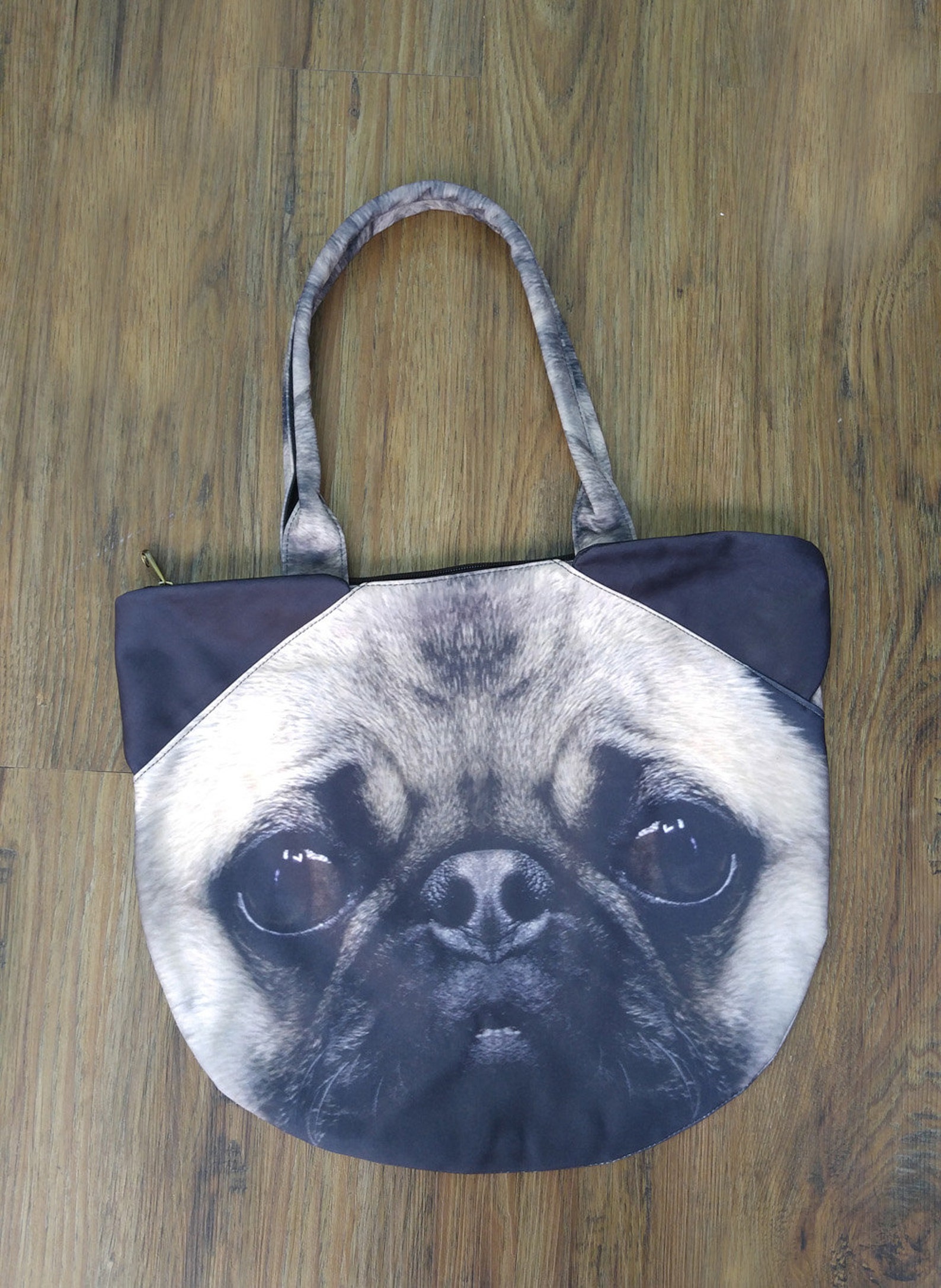Pug Dog Bag Dog Purse Dog Shoulder Bag Dog Tote Bag Dog Etsy