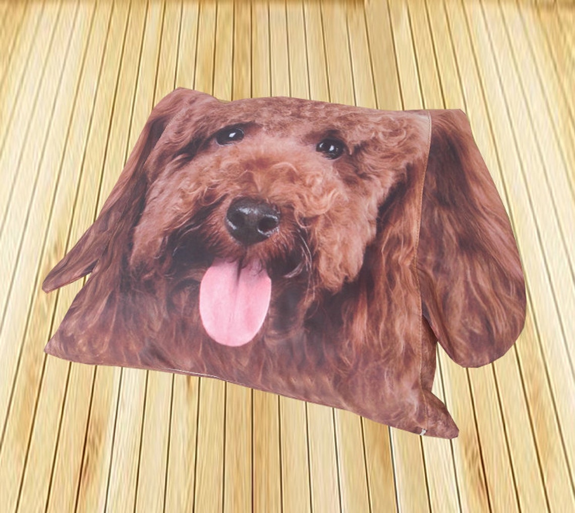 Poodle pillow cover pillow case cushion cover dog cushion Etsy
