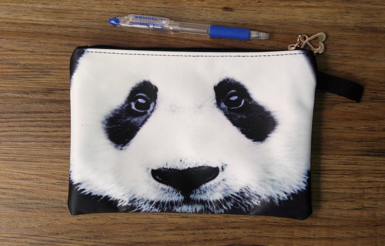 PDA-229 Panda pouch bear pouch panda clutch,bear clutch panda lover pouch bear purse panda purse panda makeup bag